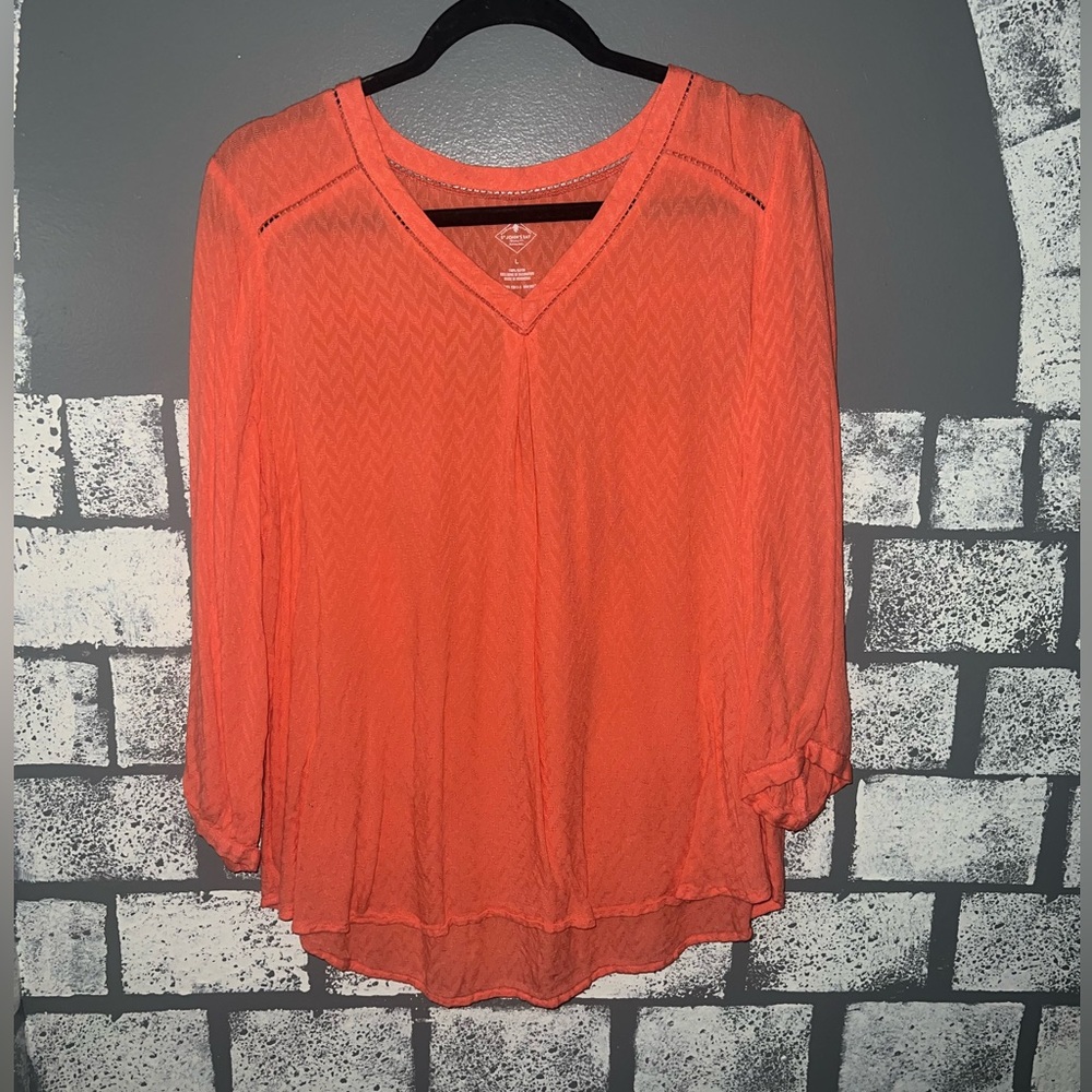 Long sleeve blouse